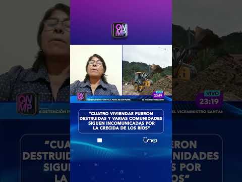 Comunidades incomunicadas y viviendas destruidas en Villa Tunari y Pojo