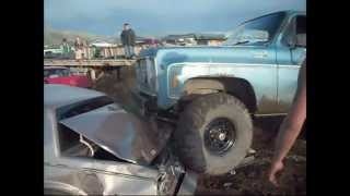 preview picture of video 'Butte Mt. Lawless Motor Sports first monster truck comp  pt 1'