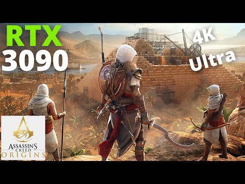 Assassin's Creed Origins: RTX 3090 + Ryzen 7 5800X | 4K Ultra Settings