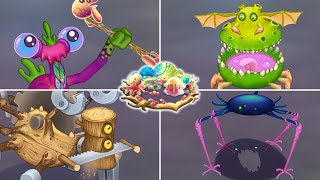 Ethereal Workshop - All Monsters Sounds & Animations | My Singing Monsters