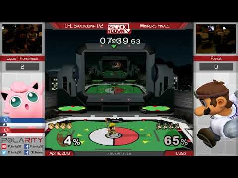 CFL Smackdown 172 Melee - Liquid | Hungrybox (Puff) vs Panda (Doc) - Winners Finals