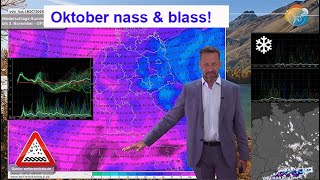 October wet & pale! Shift from high pressure to low pressure with wind. Weather forecast October ...