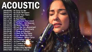 Best English Acoustic Love Songs 2024 - Acoustic Cover Of Popular Songs 2024 / Sad Acoustic Songs#0