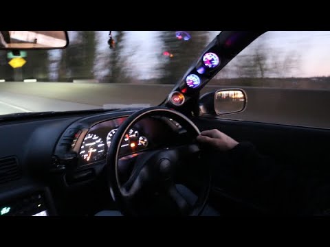 800hp GTR Street Driving | pure RB26 single turbo sound