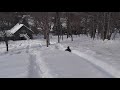 Mom Getting Hurt Sledding