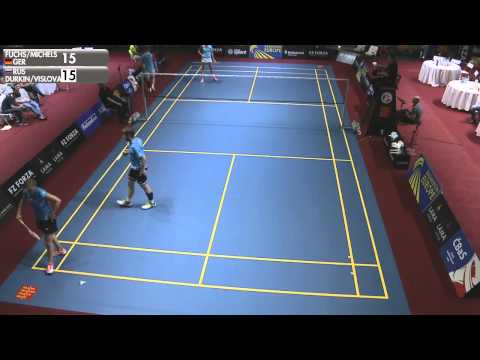 Fuchs / Michels vs Durkin / Vislova (XD, Final) - 2015 Czech International