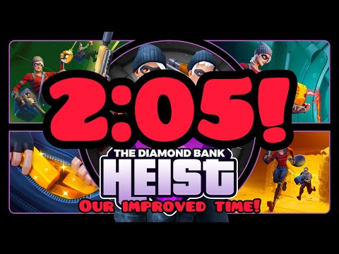 Bank heist (Fortnite) speed run! #fortnite #bankheist #speedrun