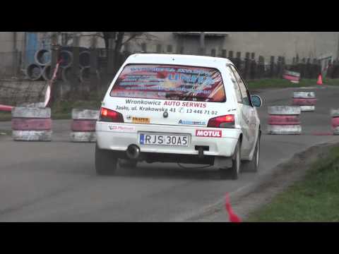 Smaś Agata / Wronkowicz Jacek - Peugeot 106 - KJS Wiosenny Super OeS Biecz 14-04-2013