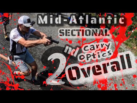 Mid-Atlantic Sectional -  Carry Optics 2nd Place Overall - USPSA LEVEL II - May 2022