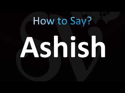 How to Pronounce Ashish (CORRECTLY!)