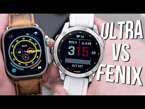 Apple Watch Ultra vs Garmin Fenix 7X - Rugged King is Decided!