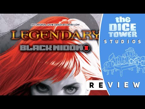 Legendary: A Marvel Deck Building Game – Black Widow - YouTube Video