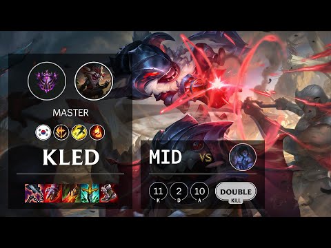 Kled Mid vs Sylas - KR Master Patch 11.24b