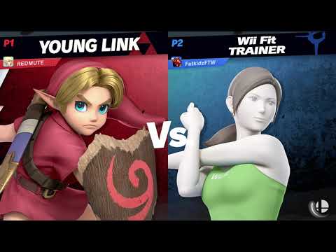 CWA Wifi Weekly 33 - Winners Round 1: Fatkid (Wii Fit Trainer) vs Redmute (Young Link)