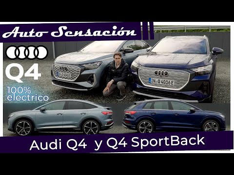 Prueba Audi Q4 e-tron 2021 y Audi Q4 e tron Sportback 2021. El primo Lujoso del ID4 y el Enyaq.