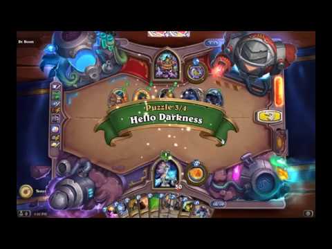 Solution Secret Lab Puzzle Mirror: Hello Darkness - Dr. Boom (3/4), Hearthstone Boomsday