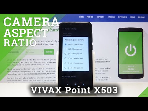 How to Find Aspect Ratio Options in Vivax Point X503 - Change Aspect Ratio