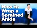 Wrapping A Sprained Ankle Ask Doctor Jo