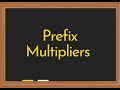 Prefix Multipliers Calculator Video