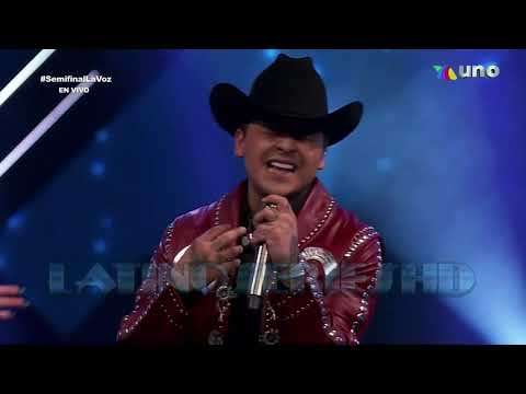 Adelante Corazon Maria Jose Feat. Christian Nodal La Voz Azteca Mexico 2020 Martes 25 Agosto  HD