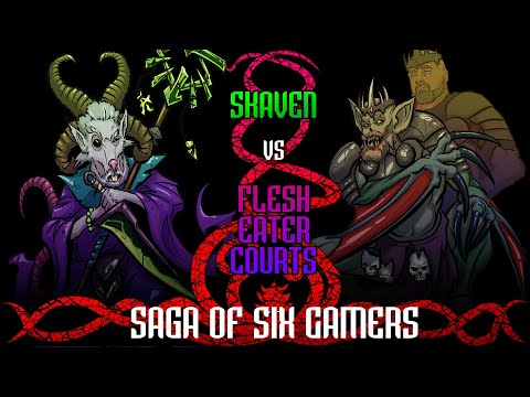 Saga of Six Gamers | AoS Spearhead | Skaven vs Flesh Eater Courts
