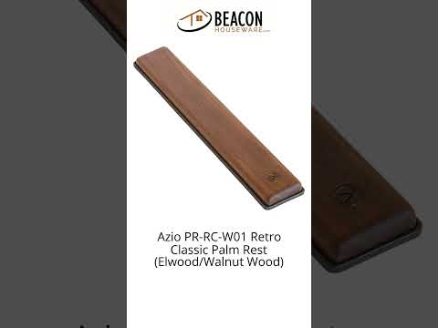 Azio PR-RC-W01 Retro Classic Palm Rest (Elwood/Walnut Wood)