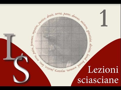 Lezioni Sciasciane n. 1  - “Le immagini bisogna saperle leggere”: Sciascia e la cultura visuale.