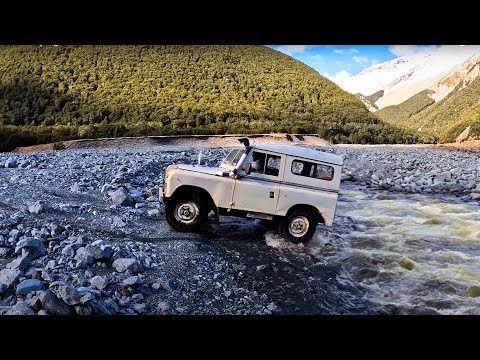 Outstanding 4WD Trail Located Near Christchurch, New Zealand.