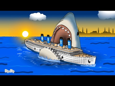 Megalodon is not extinct!! Silvertanic 🚢⚓️FlipaClip 🦈