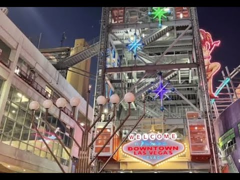 Clark County, Fremont Street lights menorahs for Hanukkah