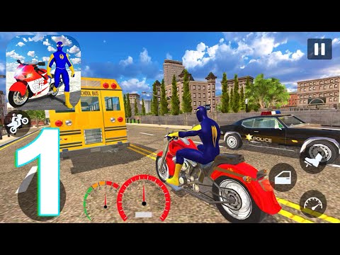 Spider Hero Crime City Mafia Gameplay Walkthrough Part 1 (IOS/Android)