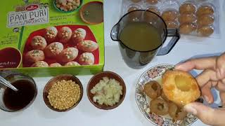 Haldiram's Pani Puri Pack | Best Ready to Eat Indian Chat | Golgappa Eating
