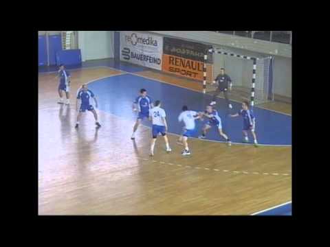 Handball player Martin Angelovski