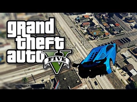 SPIRAL WALLRIDE & STICKY BOMBE ! Grand Theft Auto V - Lude Trke w/Cale