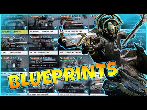 Warframe - NEW Players HOW TO BUY and FARM BLUEPRINTS (NEW FRAMES & WEAPONS)