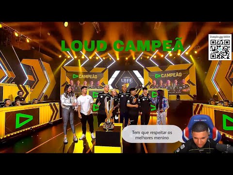 LOUD ELTIN E THURZIN REAGINDO A LOUD SENDO CAMPEÃ DA LBFF E INDO A LOUCURA COM O TÍTULO 🏆💚