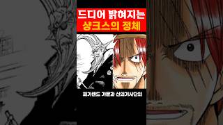 최근 공개된 충격적인 천룡인 샹크스 #onepiece #원피스 #anime #애니 #원피스분석