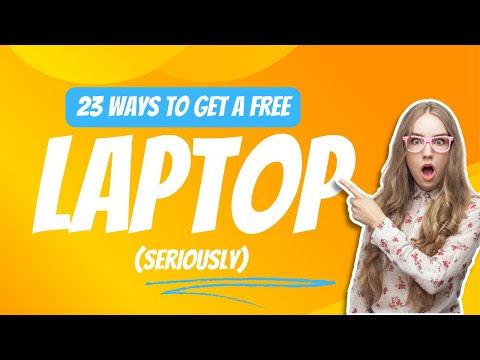 How To Get A Free Laptop: 23 Ways To Get a Free Computer #budgetfriendly #free #freebies