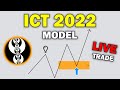 How To Spot The ICT 2022 Model LIVE TRADE