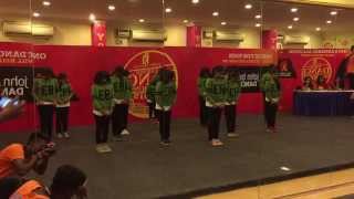 ZERO-6 Dance Company Choreograph }{ Church Park Junior Team }{ JBDC Prelims 2k15