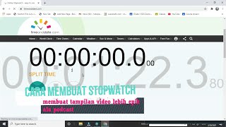 Download lagu TUTORIAL membuat  tampilan stopwatch di video ala PODCAST !!!!!!! FILMORA X mp3