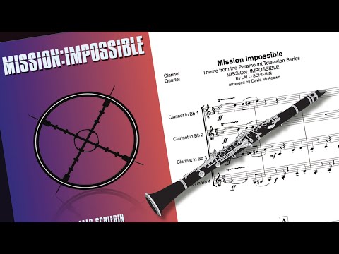 Mission Impossible for Clarinet Quartet