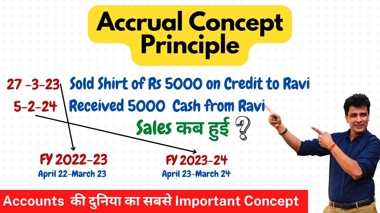 Accrual Concept  क्यों इतना Important है | Accounting Concept Explained