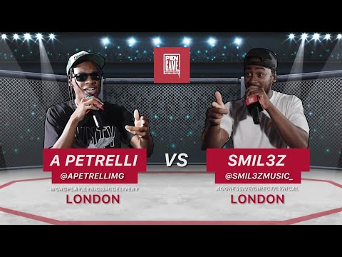 A PETRELLI Vs SMIL3Z | Pen Game Rap Battle 2023