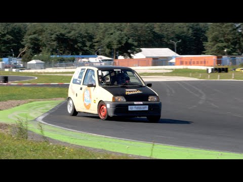Mateusz Kwita/Piotr Kiełczewski, Fiat Cinquecento - III Youngtimer Party - Tor Poznań, 02.09.2023