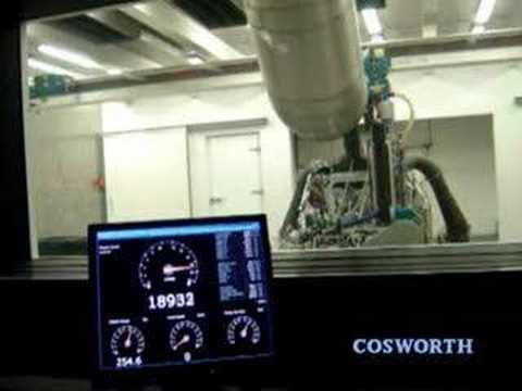 Cosworth V8 at 20,000rpm