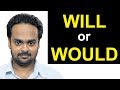 Correct Use Of WILL And WOULD What S The Difference Modal Verbs In English Grammar