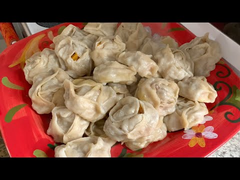 How I Cook Kazakh Manty Step by Step. Готовлю Mанты по- Kазахски в Америке.