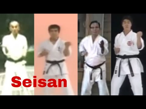 Seisan Kata | Performed by Each Major Karate Style