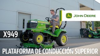 X949 Plataforma de corte con conexión automática Trailer